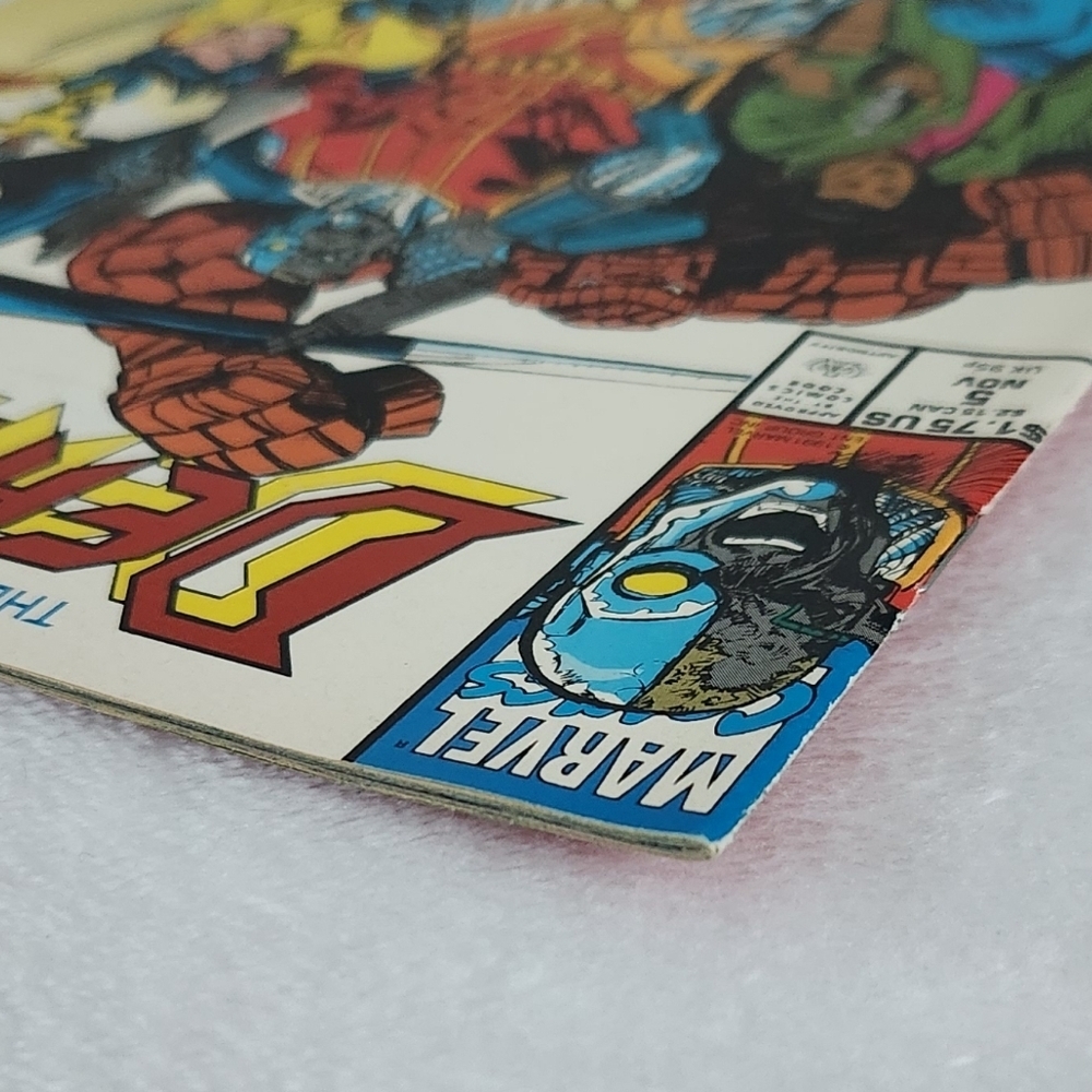 Vintage Marvel Comics DEATHLOK #5 | Nov 1991 | Guest X-Men & Fantastic Four - Picture 10 of 11